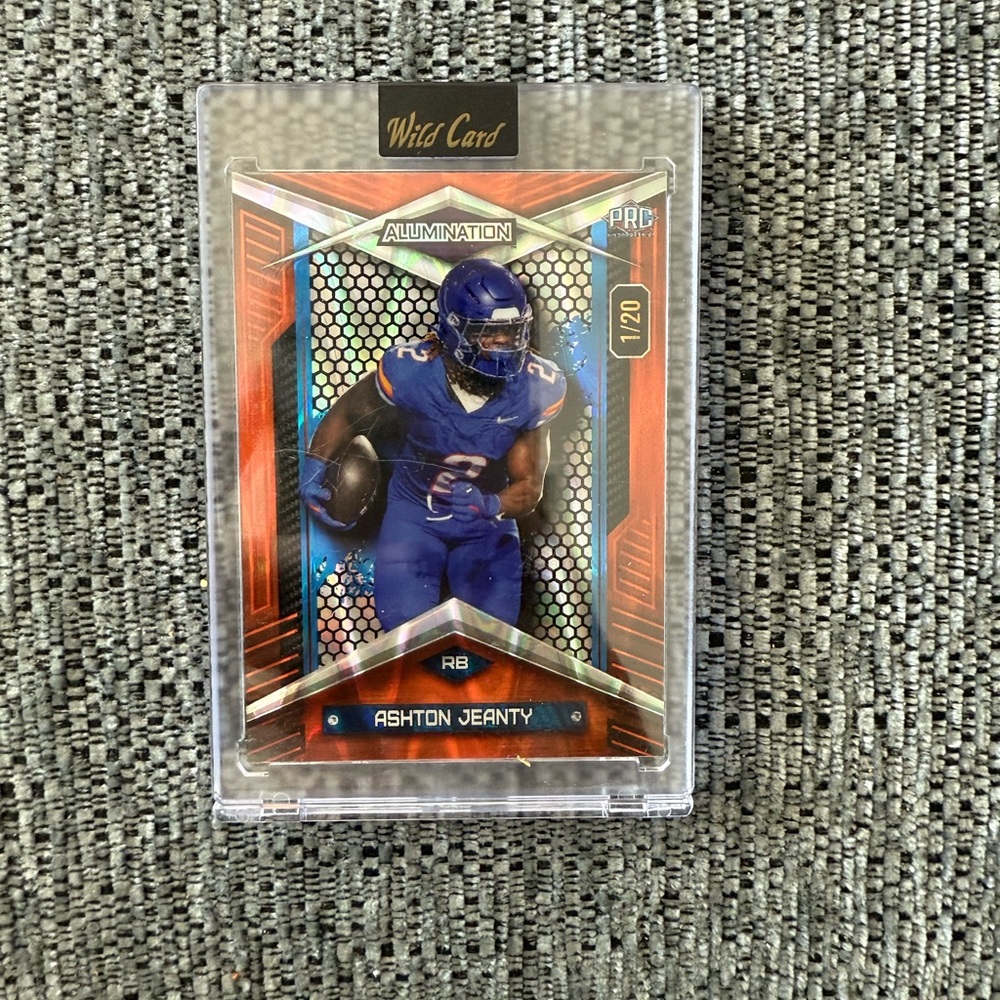 2024 Wild Card Alumination Ashton Jeanty 1/20 Short Print Rookie RC